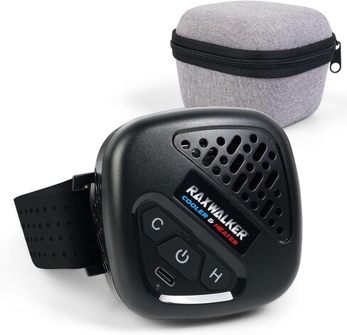 Wearable 2-in-1 Electric Heating Pad for Back Pain Relief, Instant Heater Cooler Portable Cooling Pad for Neck, Reusable Heat Pads for Outdoor, Travel Heated Pad for Women's Gift- Black in Saudi Arabia