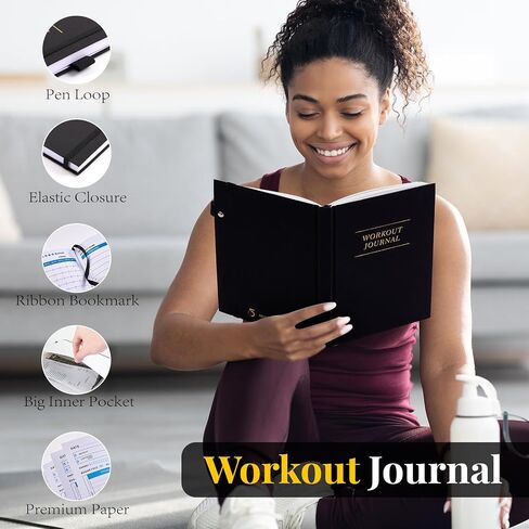 Food Journal, Weight Loss Journal for Women, Food Diary to Track Meals, A5 Size Calories Counter Book, 180 Days Diet Wellness Planner for Healthier Lifestyle -Green in Saudi Arabia