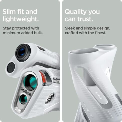 Spigen Golf Silicone Fit Rangefinder Case Designed for Bushnell Pro X3 Rangefinder Case - Light Gray in Saudi Arabia