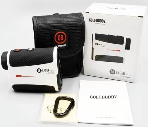 GOLFBUDDY Lite 2 Golf Laser Rangefinder, Faster Measurement Speed, Pin Finder & One Click Scan Mode, 880 Yards Putting Range, Accurate Measurement with Vibration, 6X Magnification, Water-Resistant in Saudi Arabia