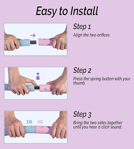 طوق هولا هوب المرجح للبالغين لفقدان الوزن - 8 أقسام قابلة للفصل للنساء، طوق تمرين مبطن ناعم، دائرة لياقة بدنية محمولة وقابلة للتعديل لتمارين الصالة الرياضية المنزلية in Kuwait