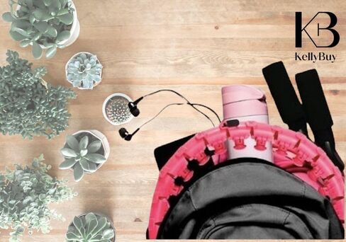 طوق هولا هوب الموزون من إنفينيتي هوب للمتعة واللياقة البدنية - فقدان الوزن 24 عقدة قابلة للفصل ووزن قابل للتعديل، كرة دوارة أوتوماتيكية للبطن، معدات لياقة بدنية للبالغين والأطفال - حل كامل للتمرين in Kuwait