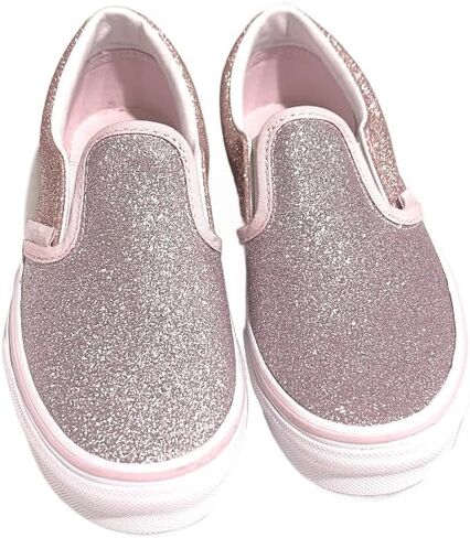 Vans Girls Classic Slip-On (Color:2 Tone Glitter/Orchid/Powder-Pink) in Saudi Arabia