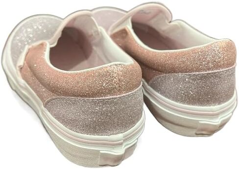 Vans Girls Classic Slip-On (Color:2 Tone Glitter/Orchid/Powder-Pink) in Saudi Arabia