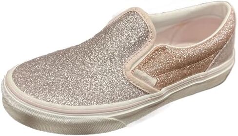 Vans Girls Classic Slip-On (Color:2 Tone Glitter/Orchid/Powder-Pink) in Saudi Arabia