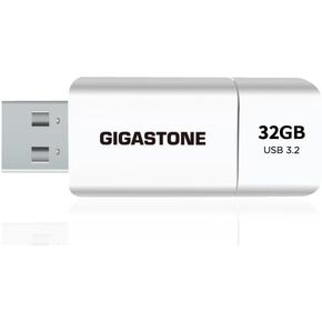 GIGASTONE Z60 32GB USB 3.2 Gen 1 Flash Drive, 100/40 MB/s Ultra High Speed Pen Drive, Capless Retractable Design Thumb Drive, USB 2.0 / USB 3.0 / USB 3.1 Interface Compatible
