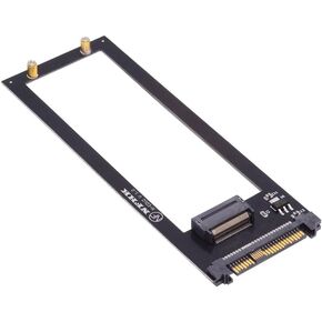 NFHK U.2 SFF-8639 Host to PCI-E Ruler 1U GEN-Z EDSFF 9.5mm 15mm 25mm Short SSD E1.S with Heat Sink PM9A3 PM9D3 P5801X Carrier Adapter