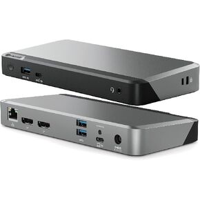Alogic MX2 USB-C Dual Display DP Alt. Mode Docking Station - with 65W Power Delivery