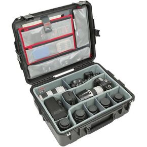 SKB Cases 3i-2217-8DL iSeries Professional Camera Case, Black/Gray