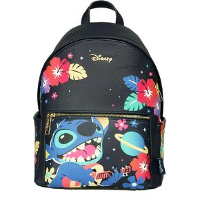 Disney Lilo and Stitch 12" Vegan Leather Mini Backpack