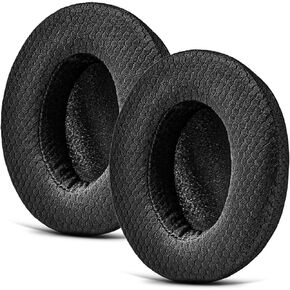 Replacement Earpads for HD650, HD660 S, HD600, HD6XX, HD58X, HD580, HD565, HD545, HD535 Headphones by TRANSTEK - Deeper Inner Hole I Noise Isolation Memory Foam (Breathable Mesh)