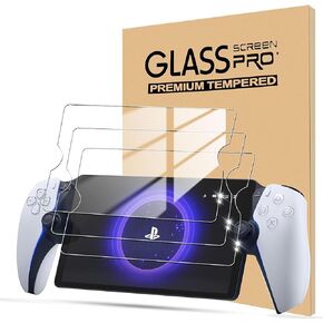 3 Pack Screen Protector for PlayStation Portal Remote Player 8 inch Tempered Glass Screen Protector for PlayStation 5 Portal Handheld, Ultra HD, Anti-Scratch, Anti-Fingerprint, Bubble-free