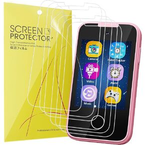 Compatible for UCIDCI Kids Smart Phone Screen Protector, [6 Pack] Full Coverage TPU Clear Film Compatible for UCIDCI P2 2.8" touchscreen Kids Smart Phone (6 Pack)