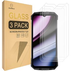 Mr.Shield [3-Pack] Screen Protector For Doogee S110 [Tempered Glass] [Japan Glass with 9H Hardness] Screen Protector