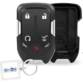 Smart Key Remote 5btn Key Fob Shell Case for GMC Chevrolet (HYQ1AA)