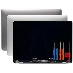 Replacement New A1706 LCD Full Assembly for MacBook Air Retina 13.3" A1706 A1708 LCD Display Full Assembly 2016 2017 Year (Space Grey)