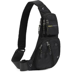Sling Bag Chest Shoulder Backpack Crossbody Bags Casual Daypack for Men,Multipurpose Cross Body Chest Bag