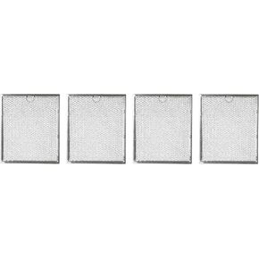 Nispira Replacement Microwave Grease Range Hood Filter Compatible with GE General Electric Hotpoint WB6X486 4 Filters