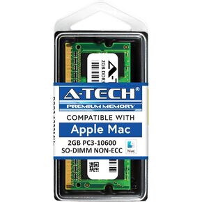 A-Tech for Apple 8GB Kit 2X 4GB PC3-10600 1333Mhz Mac Mini iMac Mid 2011 Mid 2010 Late 2011 MC508LL/A A1311 MC509LL/A MC510LL/A A1312 MC978LL/A MC816LL/A A1347 MC936LL/A Memory RAM