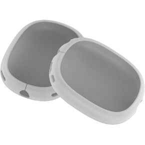 Replacement Soft Silicone Earpads Ear Pads Cushions Protectors Cover Case Accessories Compatible with Apple AirPods Max Headphones (Grey)