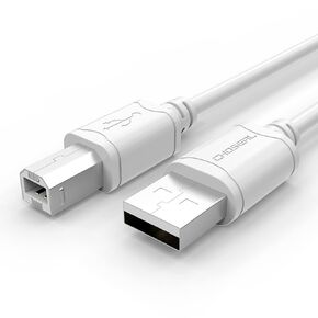 USB Printer Cable USB A Male to B Male Printer Cord 2.0 Compatible with HP,Canon,Dell 9.8ft (3meter)
