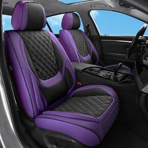 Car Seat Covers Full Set Beige, Luxury Faux Leather Car Seat Covers Waterproof Non-Slip Seat Protector Universal Fit for Most Cars SUVs Trucks Pick-ups,Car Accessories for Front Seats and Back