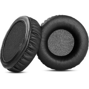 Breathable Replacement Earpads Cushions Compatible with Sennheiser HD 250 HD250II HD540 Headphones Ear Pads with Softer Protein Leather and Memory Foam
