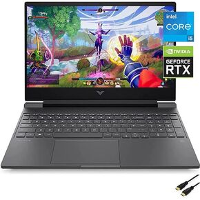 HP Victus 15.6" FHD 144Hz RTX 4050 Gaming Laptop, 13th Intel 8-Core i5-13420H (Beats Intel i7-1260P), Backlit KB, WiFi 6, Bluetooth 5.3, W/512GB PSD, Windows 11 Home(64GB |4TB SSD)