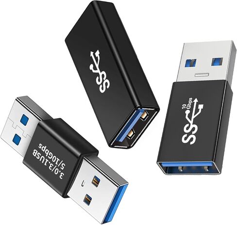 USB C 3.1 Adpter, 3Styles of USB C 3.1 to USB C Adapters-USB C Male to Male,C Female to Female,C Male to Female-Type C Adpter Compatible with MacBook,Nintendo Switch,Thunderbolt3 and More in Kuwait