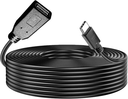 USB A Cable 40FT, USB A Female 2.0 to Type C Male Cable Charger Cable Compatible with Samsung Galaxy Note Tab, Moto, LG, Pixel, etc. USB C Smartphones and Tablets in Saudi Arabia