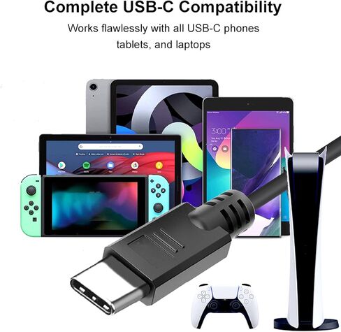 USB A Cable 40FT, USB A Female 2.0 to Type C Male Cable Charger Cable Compatible with Samsung Galaxy Note Tab, Moto, LG, Pixel, etc. USB C Smartphones and Tablets in Saudi Arabia