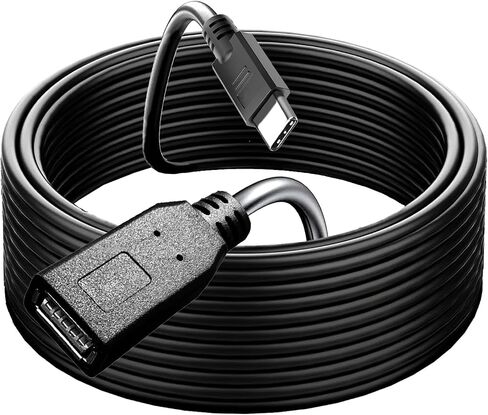 USB A Cable 40FT, USB A Female 2.0 to Type C Male Cable Charger Cable Compatible with Samsung Galaxy Note Tab, Moto, LG, Pixel, etc. USB C Smartphones and Tablets in Saudi Arabia