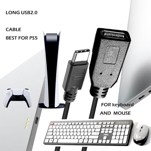 USB A Cable 40FT, USB A Female 2.0 to Type C Male Cable Charger Cable Compatible with Samsung Galaxy Note Tab, Moto, LG, Pixel, etc. USB C Smartphones and Tablets in Saudi Arabia