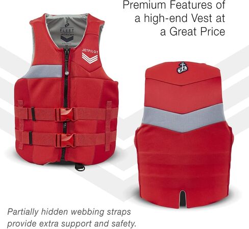 سترة النجاة الرجالية من Jetpilot Armada Neoprene Coast Guard المعتمدة PFD -أسود-XS in Kuwait