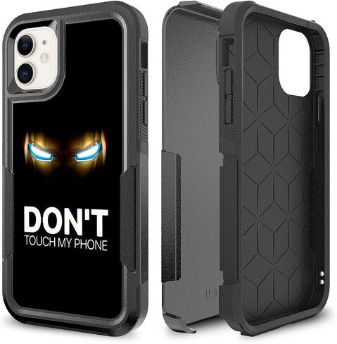 Case for iPhone 11, Gaming Controller Video Game Player Pattern Shock-Absorption Hard PC and Inner Silicone Hybrid Dual Layer Armor Defender Case for iPhone 11 in Saudi Arabia
