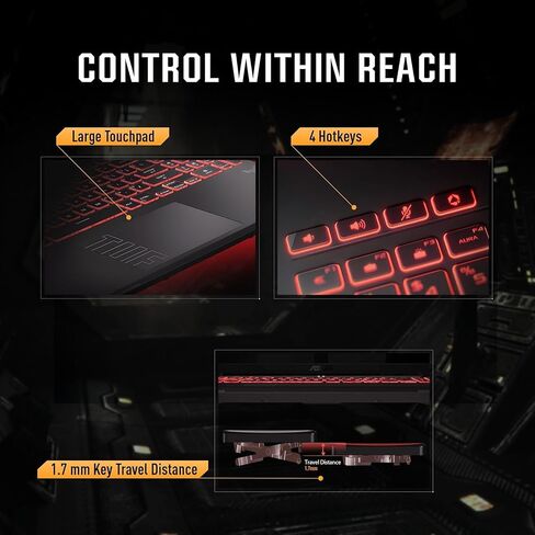 ASUS-TUF A16-Gaming Laptop-AMD Ryzen 9 7940HX Beat i9-14900HX - RTX 4060-16" WUXGA Display 165Hz - G-SYNC - RGB Backlit Keyboard - Windows 11 - HDMI Cable - 2024 (32GB DDR5 RAM |1TB PCIe SSD) in Saudi Arabia