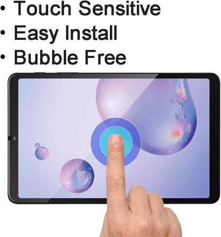 Screen Protector for Samsung Galaxy Tab A7 Lite (8.7 Inch) Tempered Glass Film Anti Scratch,Bubble Free,High Definition（2 Pack） in Saudi Arabia