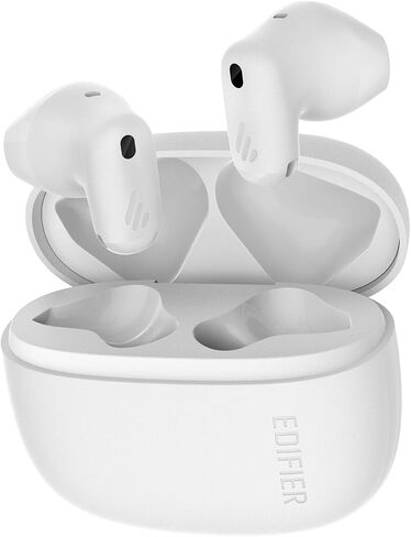 سماعات أذن Edifier X1 Lite True اللاسلكية، سماعات بلوتوث 5.4 مع 26 ساعة تشغيل ميكروفون واحد AI للمكالمات الواضحة، سماعات IP54 مقاومة للعرق منخفضة الكمون تدعم الشحن السريع (أبيض) in Saudi Arabia