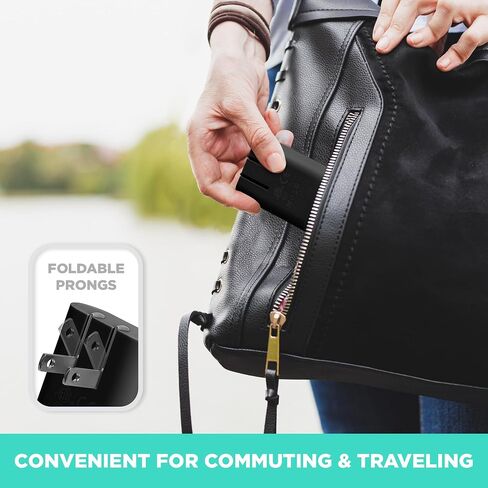 شاحن حائط بمنفذين USB من iHome: شاحن USB متعدد المنافذ AC Pro، ومحول قابس USB ووحدة شحن الهاتف، وقابس حائط USB مزدوج، وشاحن USB مسطح بمنفذين ومحول حائط USB in Kuwait