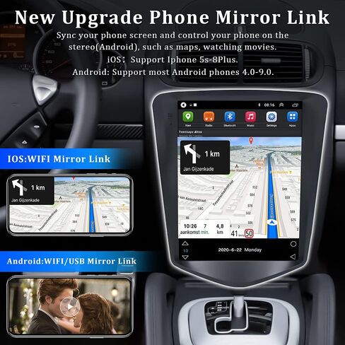 راديو سيارة Android 10.1 لسيارة شيفروليه كروز J300 2008 - 2012 9.7 بوصة HD شاشة تعمل باللمس ستيريو سيارة مع مستقبل راديو FM بلوتوث واي فاي GPS، دعم رابط المرآة، مضخم الصوت، SWC، إعداد EQ + كاميرا احتياطية in Saudi Arabia