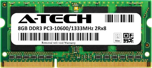 A-Tech for Apple 8GB Kit 2X 4GB PC3-10600 1333Mhz Mac Mini iMac Mid 2011 Mid 2010 Late 2011 MC508LL/A A1311 MC509LL/A MC510LL/A A1312 MC978LL/A MC816LL/A A1347 MC936LL/A Memory RAM in Saudi Arabia