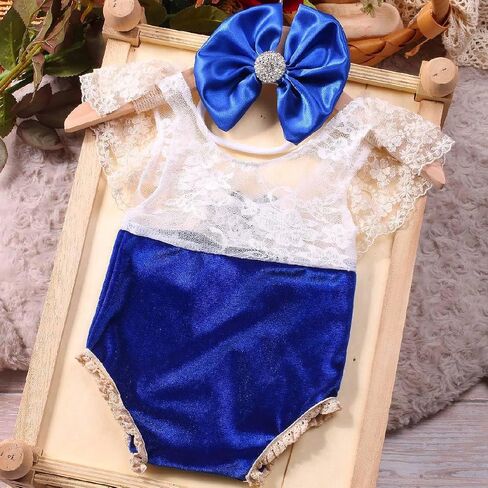 Christmas Newborn Photography Outfits Girl Newborn Photography Props Headress Romper Baby Photo Shoot Outfits in Saudi Arabia