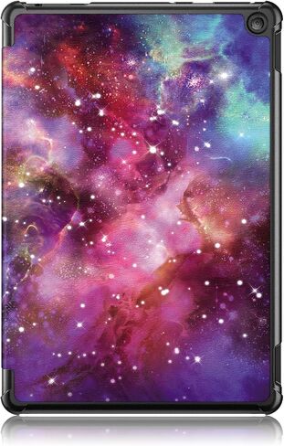 Case for Amazon Fire HD 10 Tablet 10.1" Inch Display (13th Generation, 2023 Released) - Lightweight Tri-fold Stand Cover Case + 1 Screen Protector and 1 Stylus (Forest Dusk) in Saudi Arabia