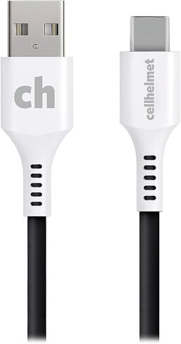 cellhelmet Type-C to Type-A USB Charge/Sync Cable - 3ft Round | As Seen on Shark Tank | in Retail Package in Saudi Arabia