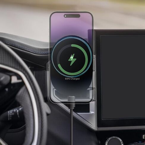 for MagSafe Civic Mount Charger, Exclusive fits for 2022-2025 Honda Civic, Compatible with iPhone 15/14/13/12/Mini Series, Intelligent Heat Dissipation Fast Charging 15W in Saudi Arabia