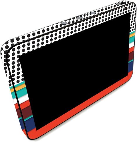 MightySkins Skin for Amazon Echo Show 8 (Gen 1) - Purple Chevron | Protective Viny wrap | Easy to Apply and Change Style | Made in The USA in Saudi Arabia