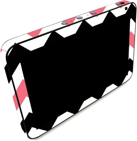 MightySkins Skin for Amazon Echo Show 8 (Gen 1) - Purple Chevron | Protective Viny wrap | Easy to Apply and Change Style | Made in The USA in Saudi Arabia