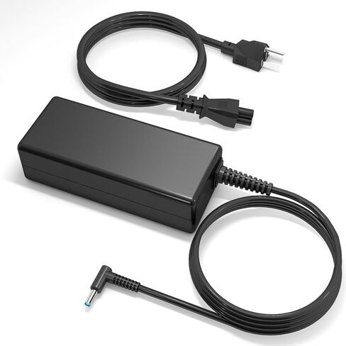 شاحن الكمبيوتر المحمول 19.5V 2.31A 45W متوافق مع HP Model 15 15-dw 15-db 15-dy 15-dy2031nr 15-dy2152wm 15-dy2172wm 15-dy2073dx 15-dy4013dx 15-ef2125wm محول التيار المتردد للكمبيوتر المحمول سلك إمداد الطاقة in Kuwait