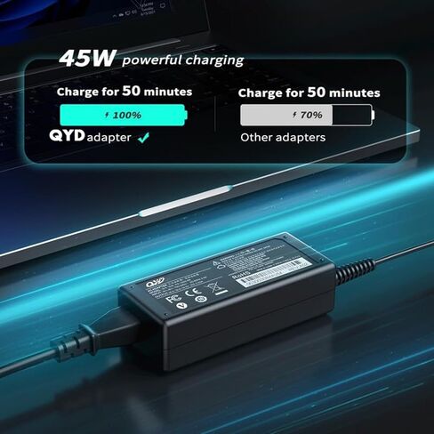 شاحن الكمبيوتر المحمول 19.5V 2.31A 45W متوافق مع HP Model 15 15-dw 15-db 15-dy 15-dy2031nr 15-dy2152wm 15-dy2172wm 15-dy2073dx 15-dy4013dx 15-ef2125wm محول التيار المتردد للكمبيوتر المحمول سلك إمداد الطاقة in Kuwait