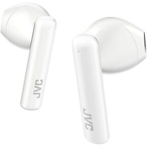 JVC Lightweight True Wireless Earbuds with 12mm Driver Unit, Bluetooth 5.1, Single use, IPX4, Long Battery Life (up to 30 Hours) - HAA4TB (Black)